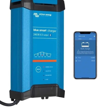 Victron Energy Blue Smart IP22 Charger 24/16(3) 120V NEMA 5-15 BPC241648102