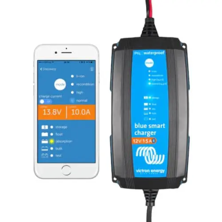 Victron Energy Blue Smart IP65 Charger 12/15(1) 230V CEE 7/17 Retail BPC121532064R
