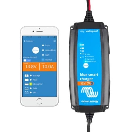 Victron Energy Blue Smart IP65 Charger 12/7(1) 230V CEE 7/17 BPC120731064R