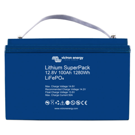 Victron Energy Lithium SuperPack 12.8V 100Ah (M8) – BAT512110705