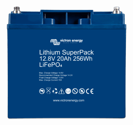 Victron Energy Lithium SuperPack 12.8V 20Ah (M5) – BAT512020705
