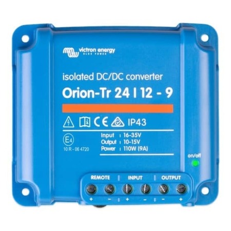 Victron Energy Orion-Tr DC-DC converter 24/12-9A (110W) Isolated ORI241210110R