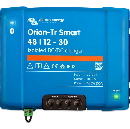 Victron Energy Orion-Tr Smart 48/12-30A (360W) Isolated DC-DC charger ORI481238120