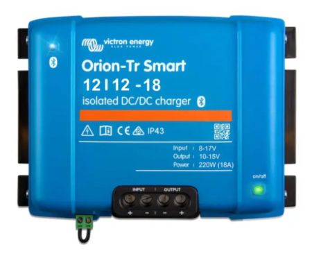 Victron Energy Orion-Tr Smart DC-DC charger 12/12-18A (220W) Isolated ORI121222120