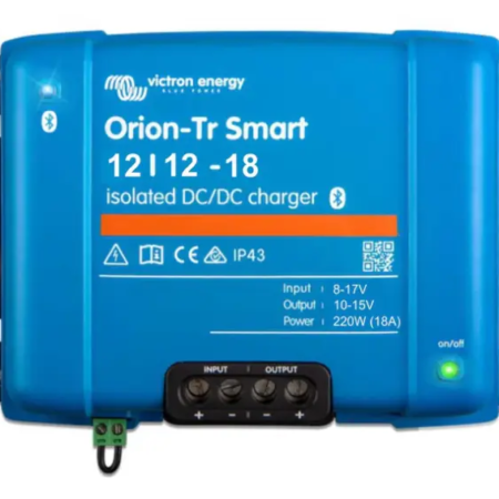 Victron Energy Orion-Tr Smart DC-DC charger 12/12-18A (220W) Isolated ORI121222120