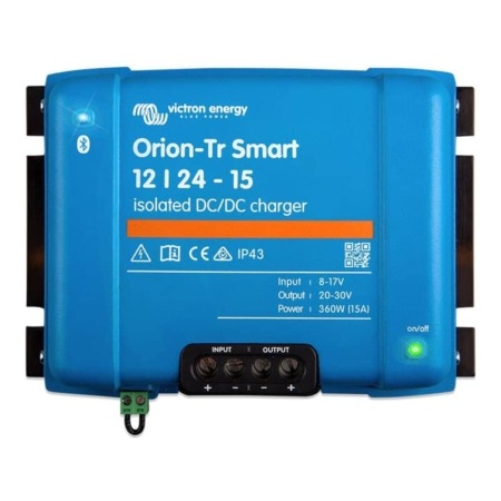Victron Energy Orion-Tr Smart DC-DC charger 12/24-15A (360W) Isolated ORI122436120