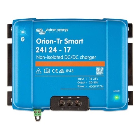 Victron Energy Orion-Tr Smart DC-DC charger 24/24-17A (400W) Non-isolated ORI242440140