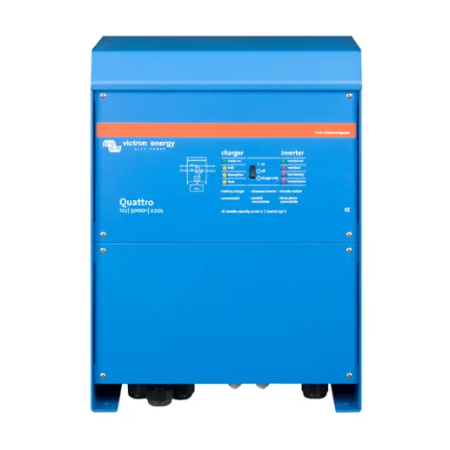 Victron Energy Quattro 12/5000/220-100/100 120V VE.Bus (UL 458) QUA125021102