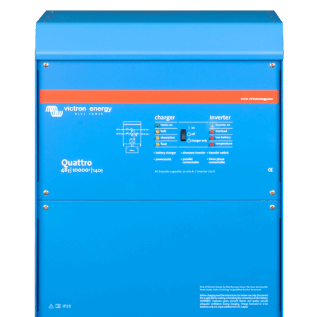 Victron Energy Quattro 48/10000/140-100/100 120V VE.Bus UL QUA483100102