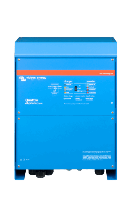 Victron Energy Quattro 48/10000/140-100/100 120V VE.Bus UL QUA483100102