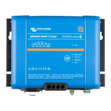 Victron Energy Smart IP43 Charger 12/30 (3) 120-240V PSC123053095