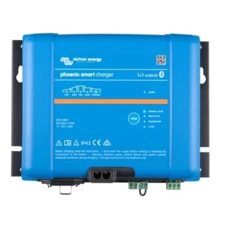 Victron Energy Smart IP43 Charger 24/25 (1+1) 120-240V PSC242551095