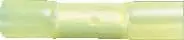 Yellow Heatshrink Butt Connector 6.0mm Single Unit - HWT17